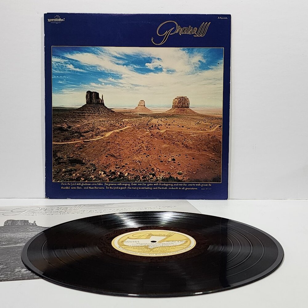 Praise III by Maranatha! Music Album MM0048A 1979 Vinyl LP RARE DISC
